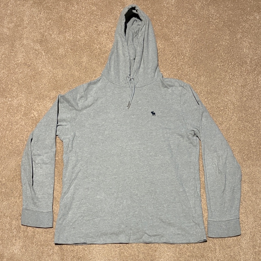 Abercrombie & Fitch Light Gray Pullover
